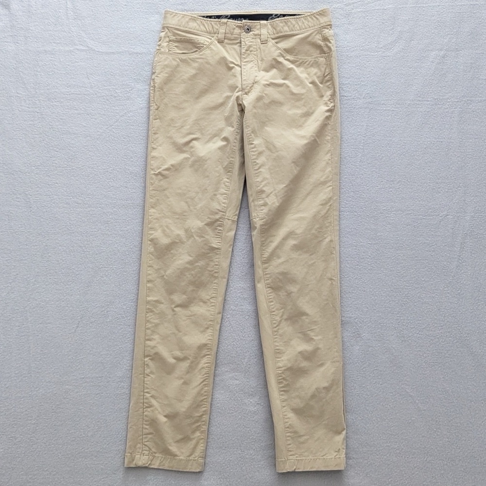 Eddie Bauer Men’s Horizon Chino Pants 32x32.5 (Tag 32x34) Khaki Stretch Hiking